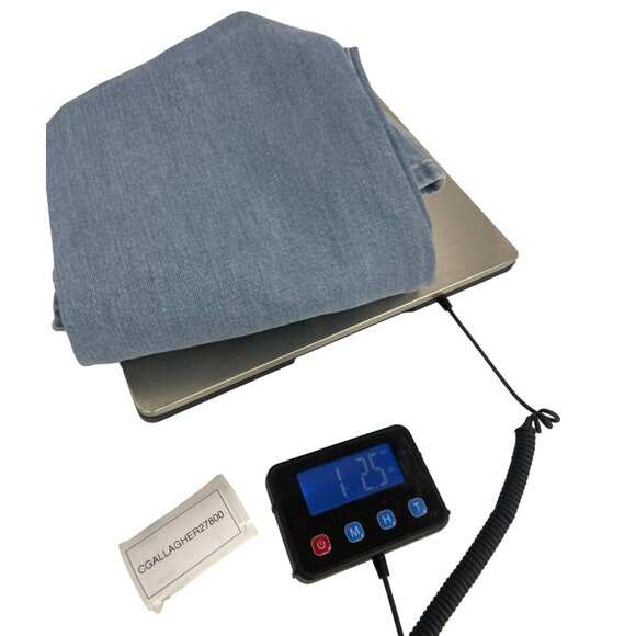 Massimo Dutti Women Jeans EU 36 US 4 Blue Cropped Mid Rise Slim Fit 5060/817 NWT - Picture 16 of 16